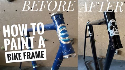 How to Paint Bike Frame: A Journey Through Colors and Chaos