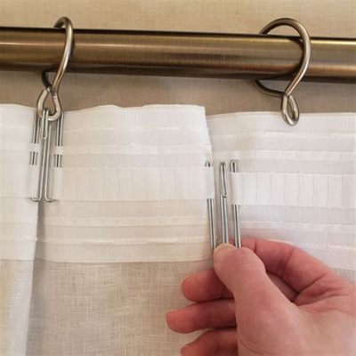 How to Put Curtain Hooks on Rail: A Symphony of Fabric and Metal