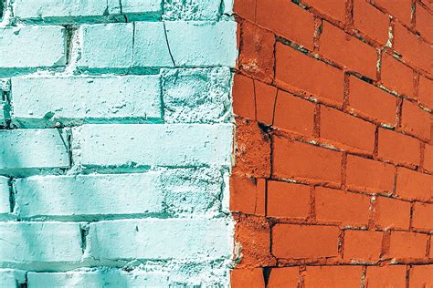 Is it okay to paint brick, and can it lead to a philosophical debate about the nature of permanence?